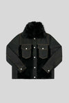 Women’s Outerwear Jacket - Black Iris