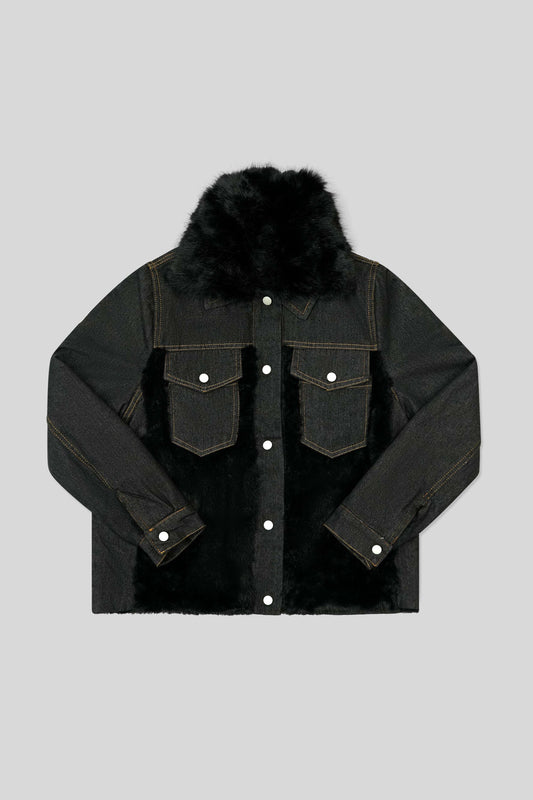 Women’s Outerwear Jacket - Black Iris