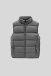 Men’s Sleeveless Parachute Jacket - Grey