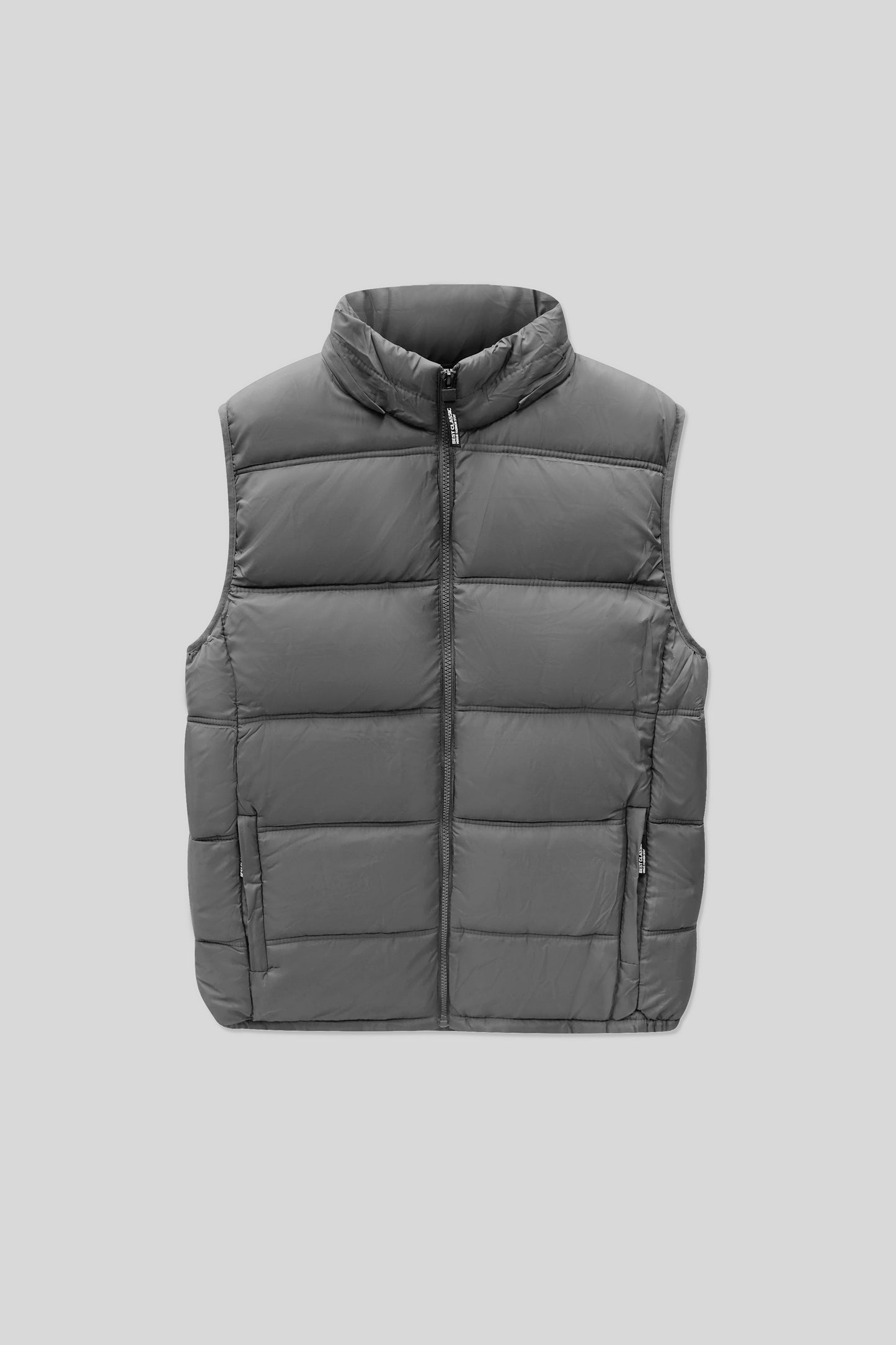 Men’s Sleeveless Parachute Jacket - Grey