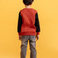Little Boys’ Sweatshirt - Orange Rust