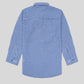 Boys’ Full Sleeves Casual Shirt - Blue & White