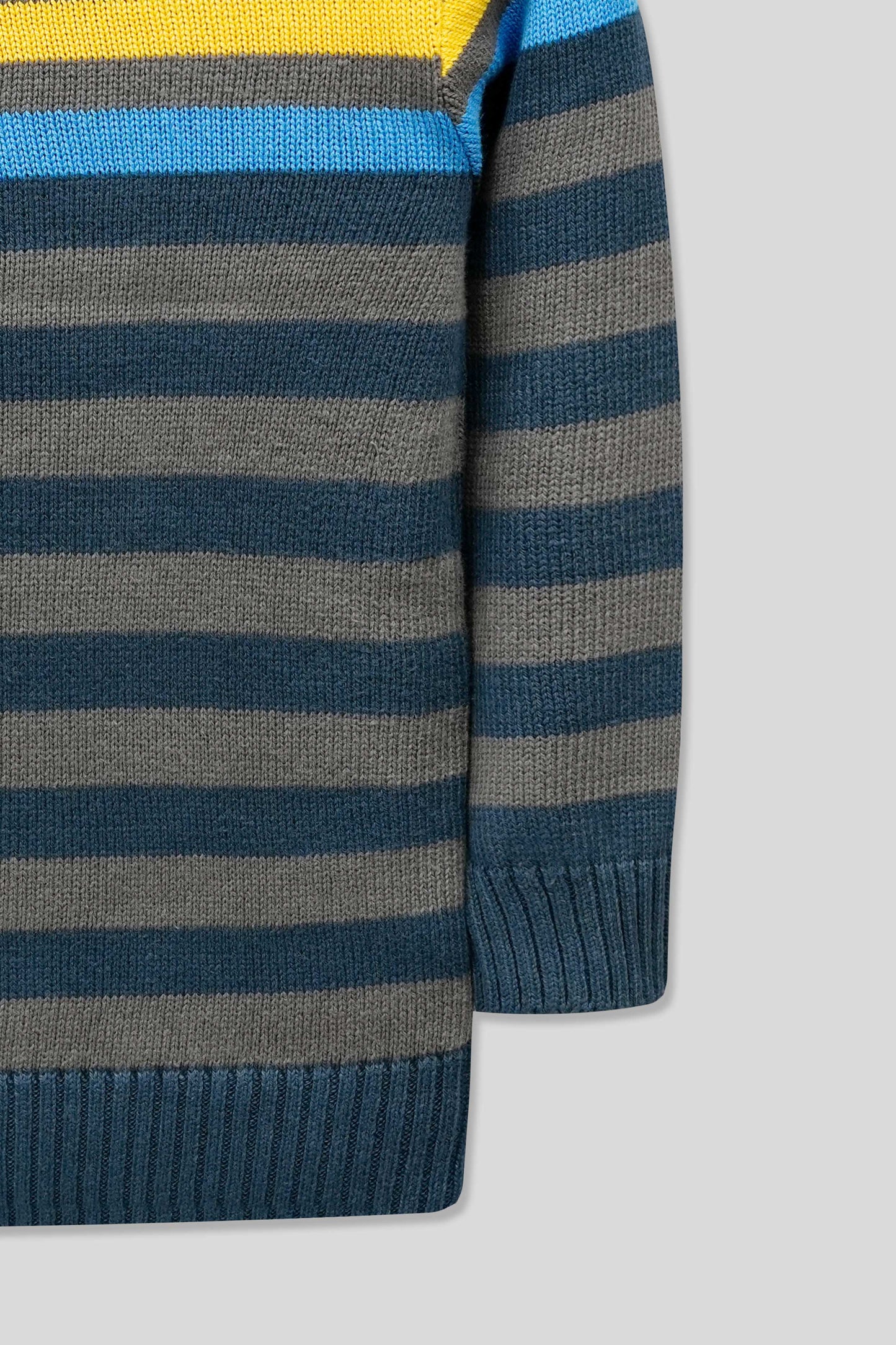 Junior Boys’ Cotton Sweater - Blue