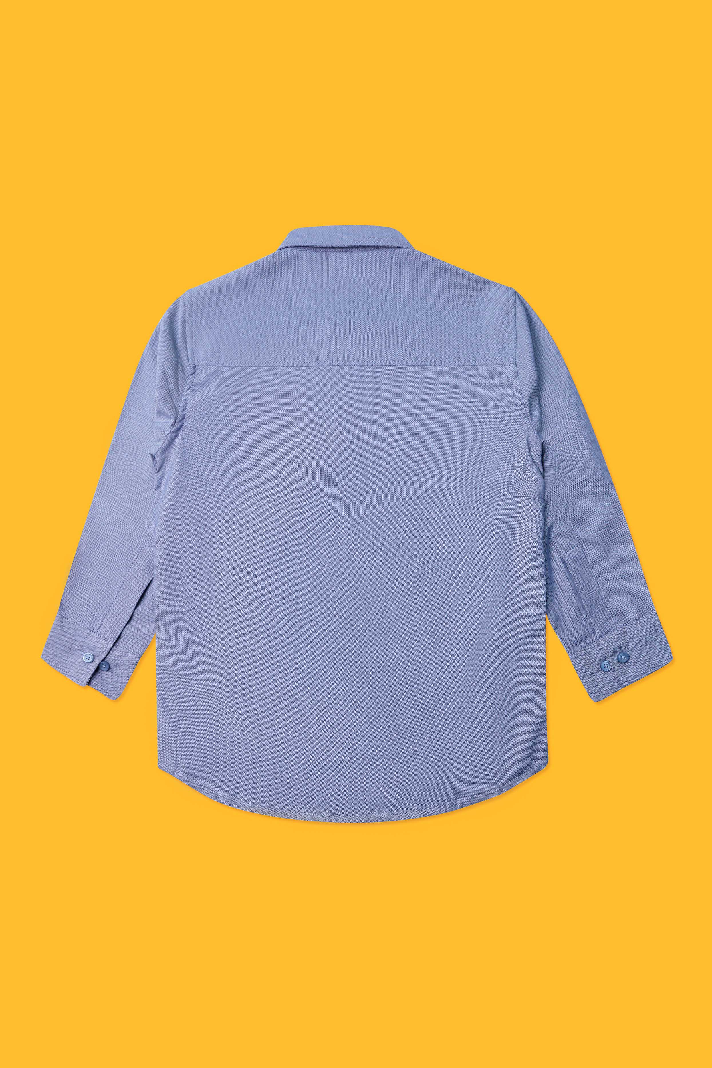 Boys Full Sleeves Casual shirt - Sky Blue