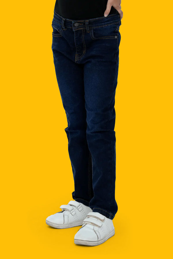 Boys Straight Fit - Dark Blue