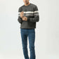 Men Regular Fit Jersey – Grey - Harwage