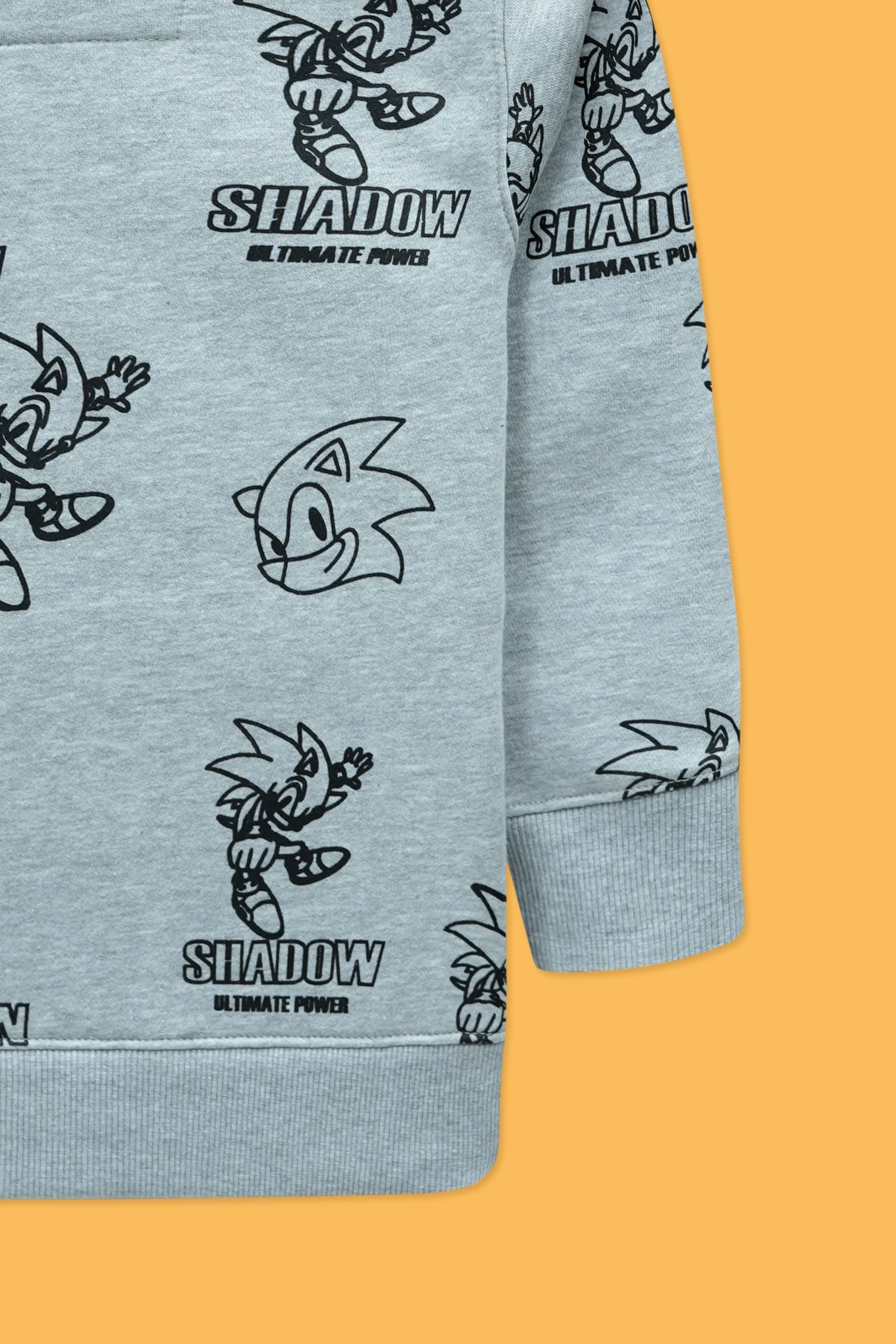 Little Boys Rotary Print Sweatshirt – Haider Grey