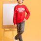 Junior Boys Embroidered Sweatshirt - Rubiconda