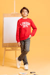 Junior Boys Embroidered Sweatshirt - Rubiconda