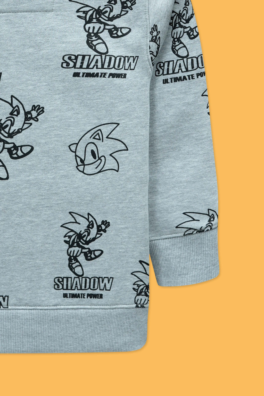 Little Boys Rotary Print Sweatshirt – Haider Grey