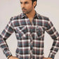 Men Casual Dress Shirt - Checkered