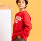 Junior Boys Embroidered Sweatshirt - Rubiconda