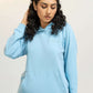 Women Tracksuit Regular - Sky Blue - Harwage