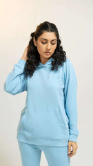 Women Tracksuit Regular - Sky Blue - Harwage