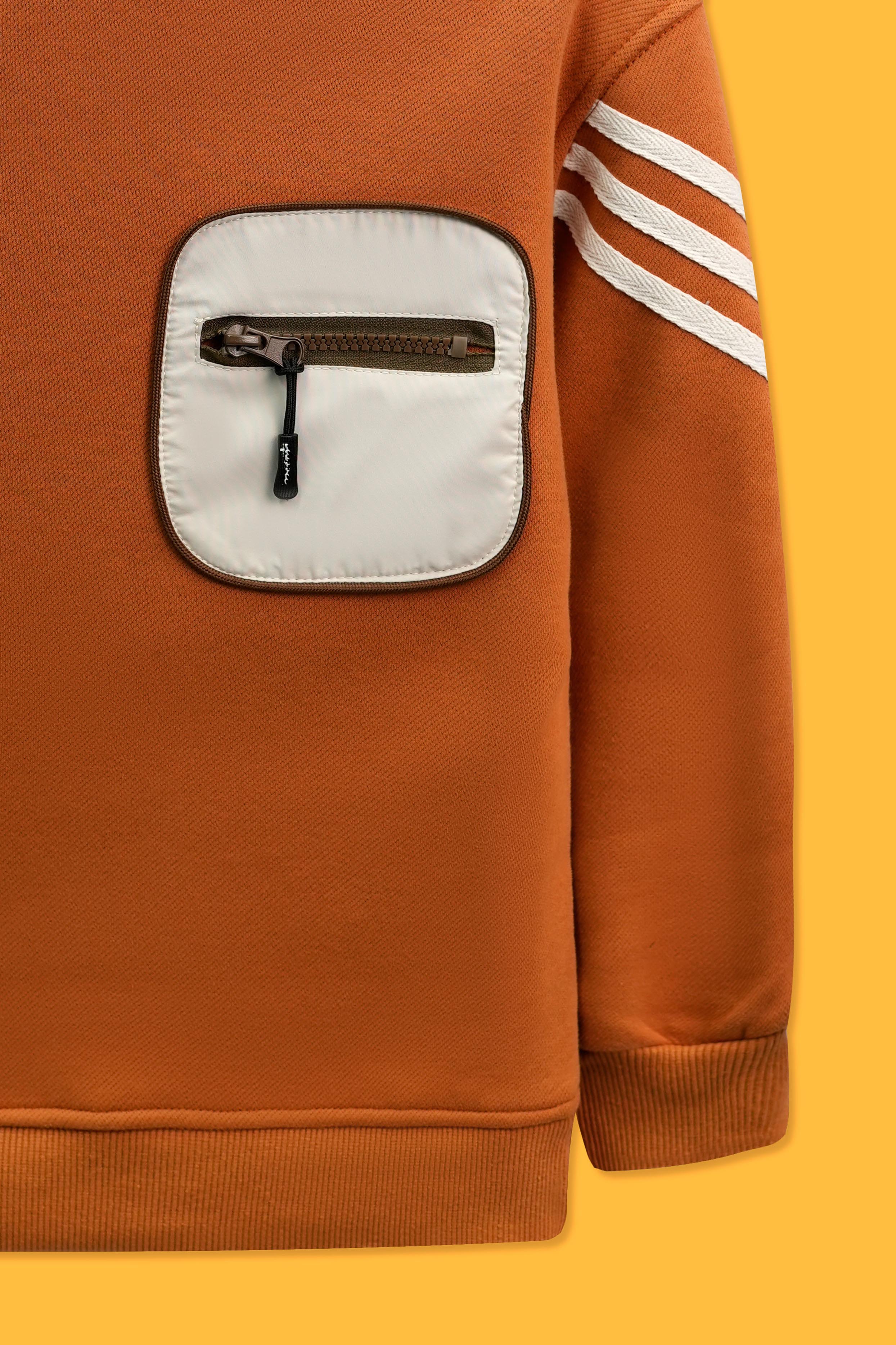 Junior Boys Two-Piece Outfit - Rust