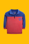 Little Boys Sweatshirt - Red Blue