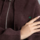 Women’s Wool Cardigan - Dark Brown