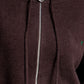 Women’s Wool Cardigan - Dark Brown