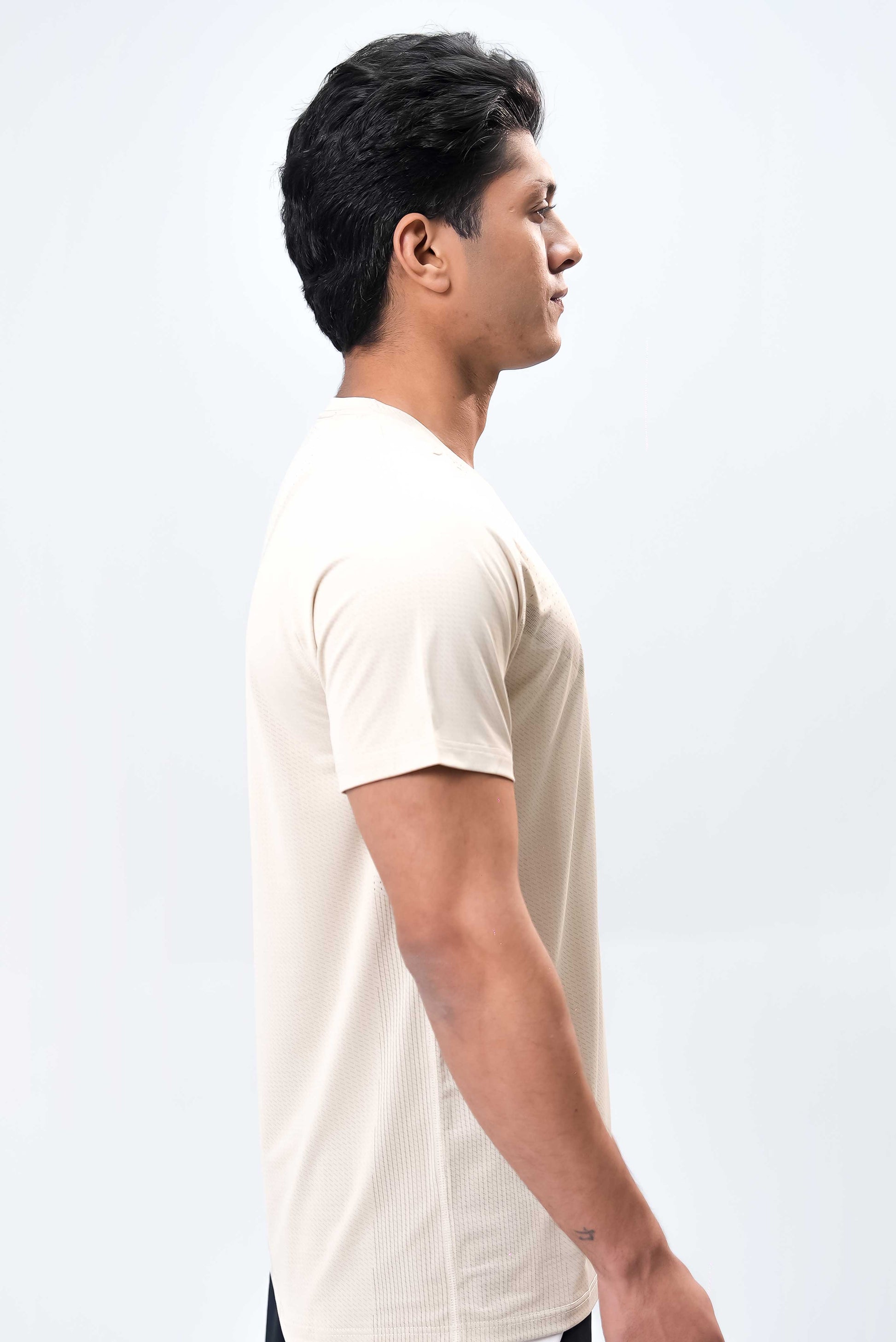 Men’s Gym Wear Top – Khaki