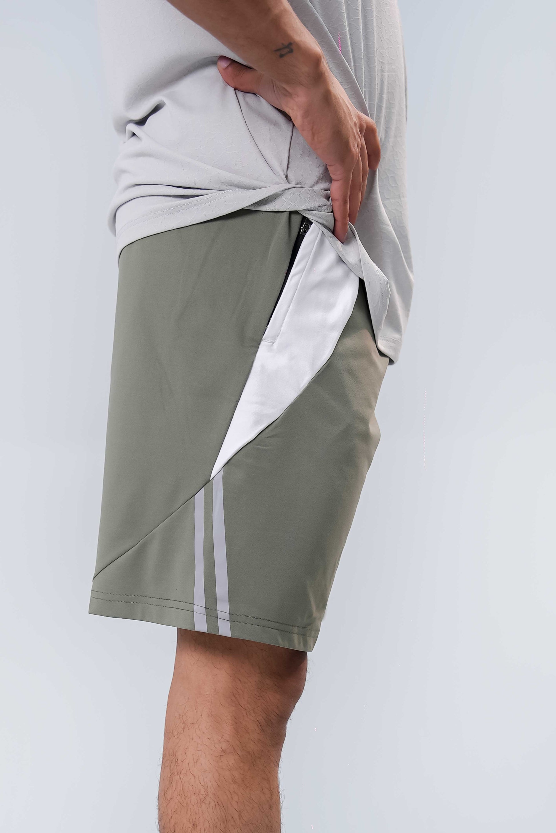 Men’s Gym Wear Shorts – Gravel