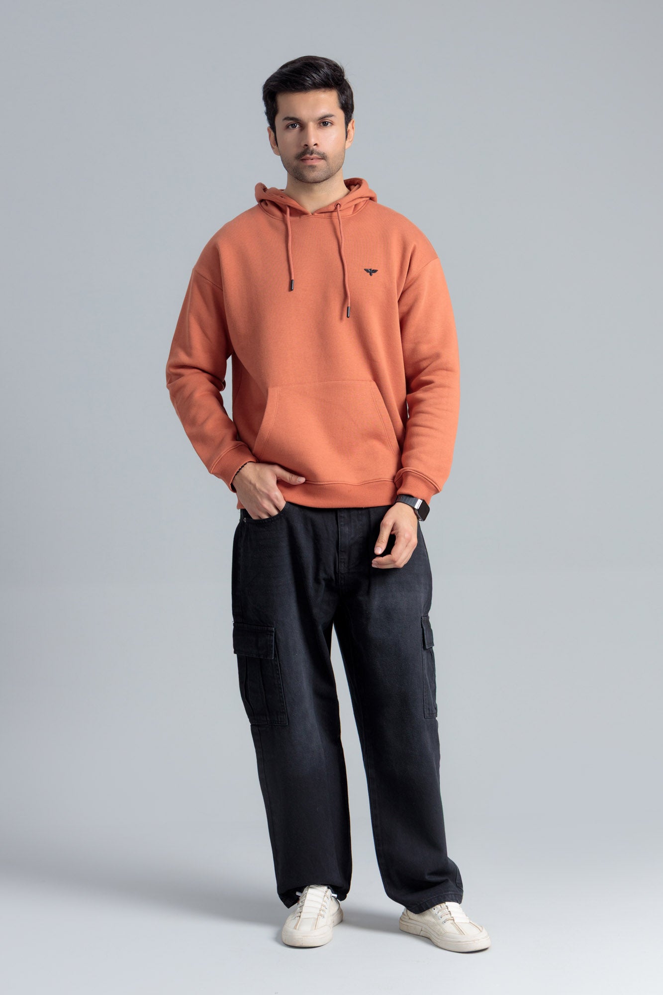 Men’s Oversize Hoodie – Autumn Leaf