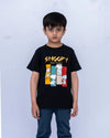 Junior Graphic T-Shirt – Jet Black