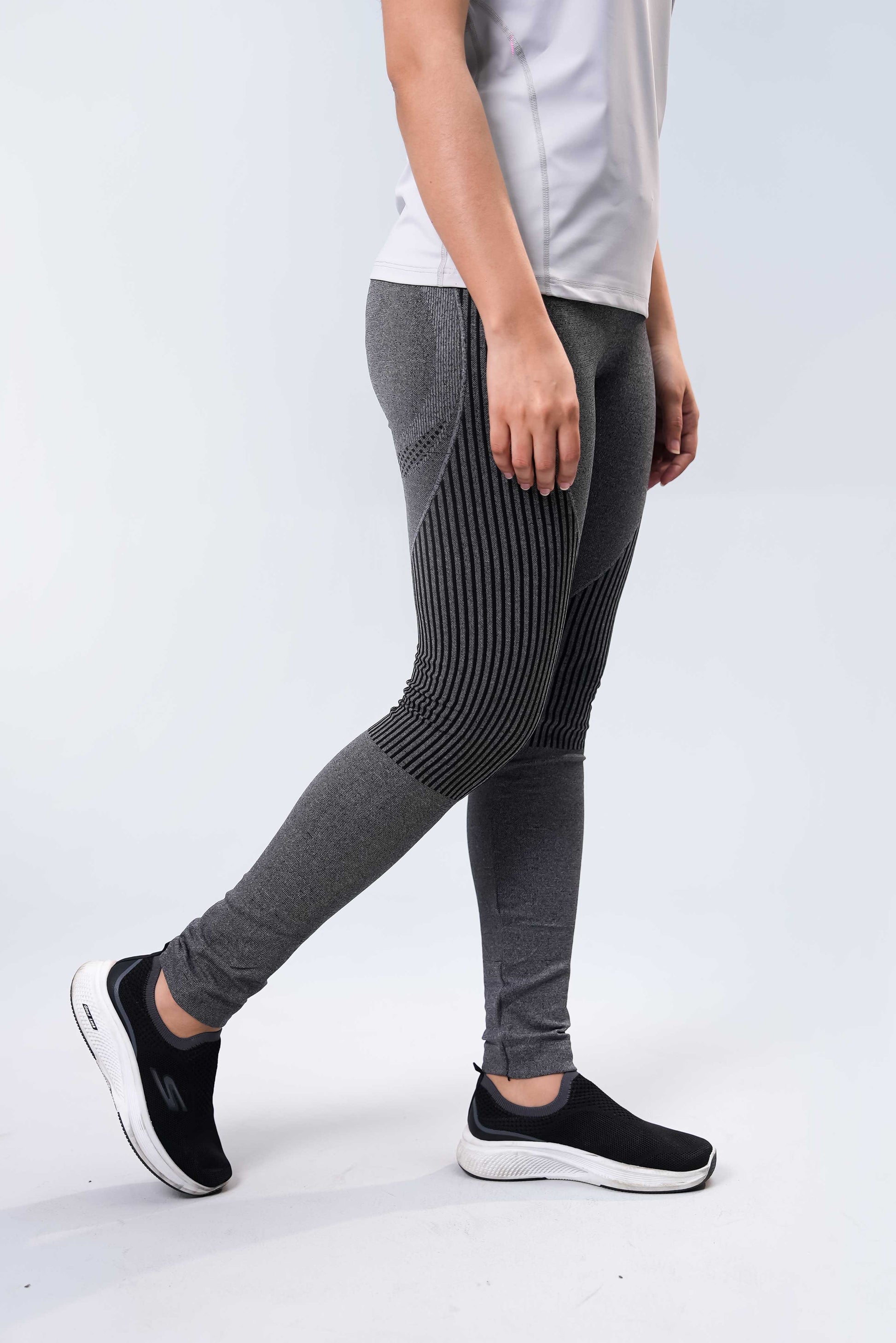 Women’s Cold Wool Tights – Charcoal Grey