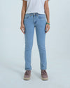 Women Straight Fit Denim Jeans - Light Blue