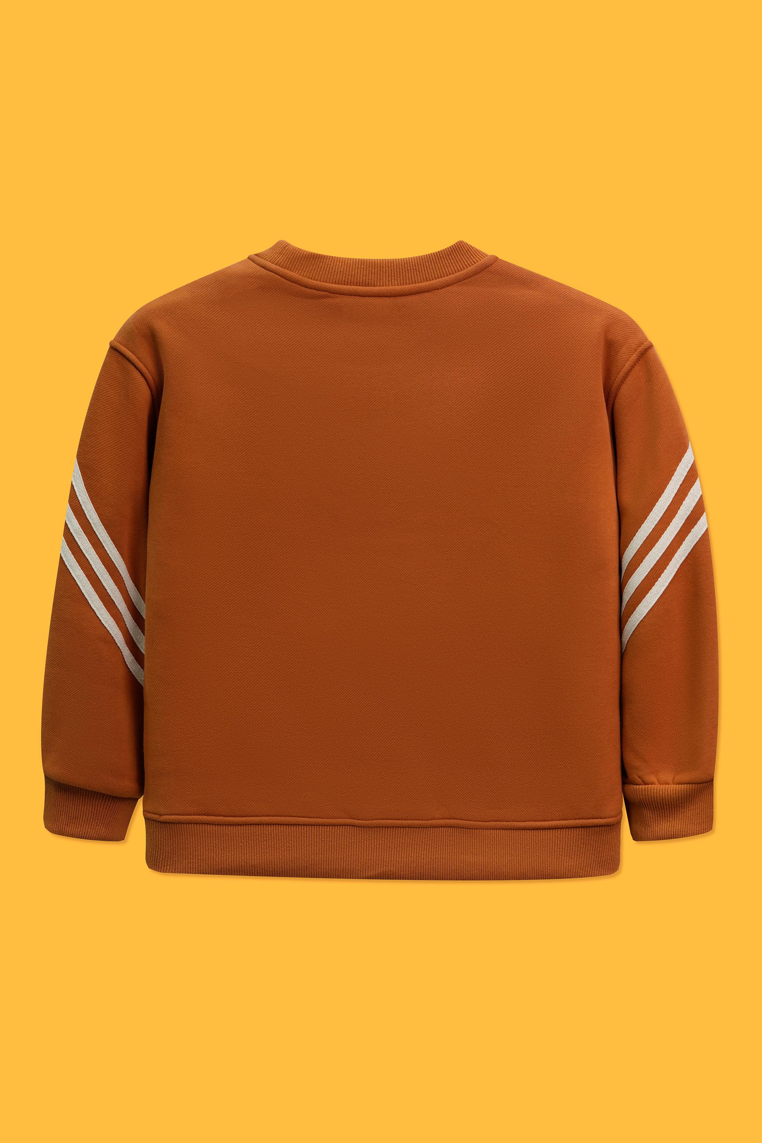 Junior Boys Two-Piece Outfit - Rust
