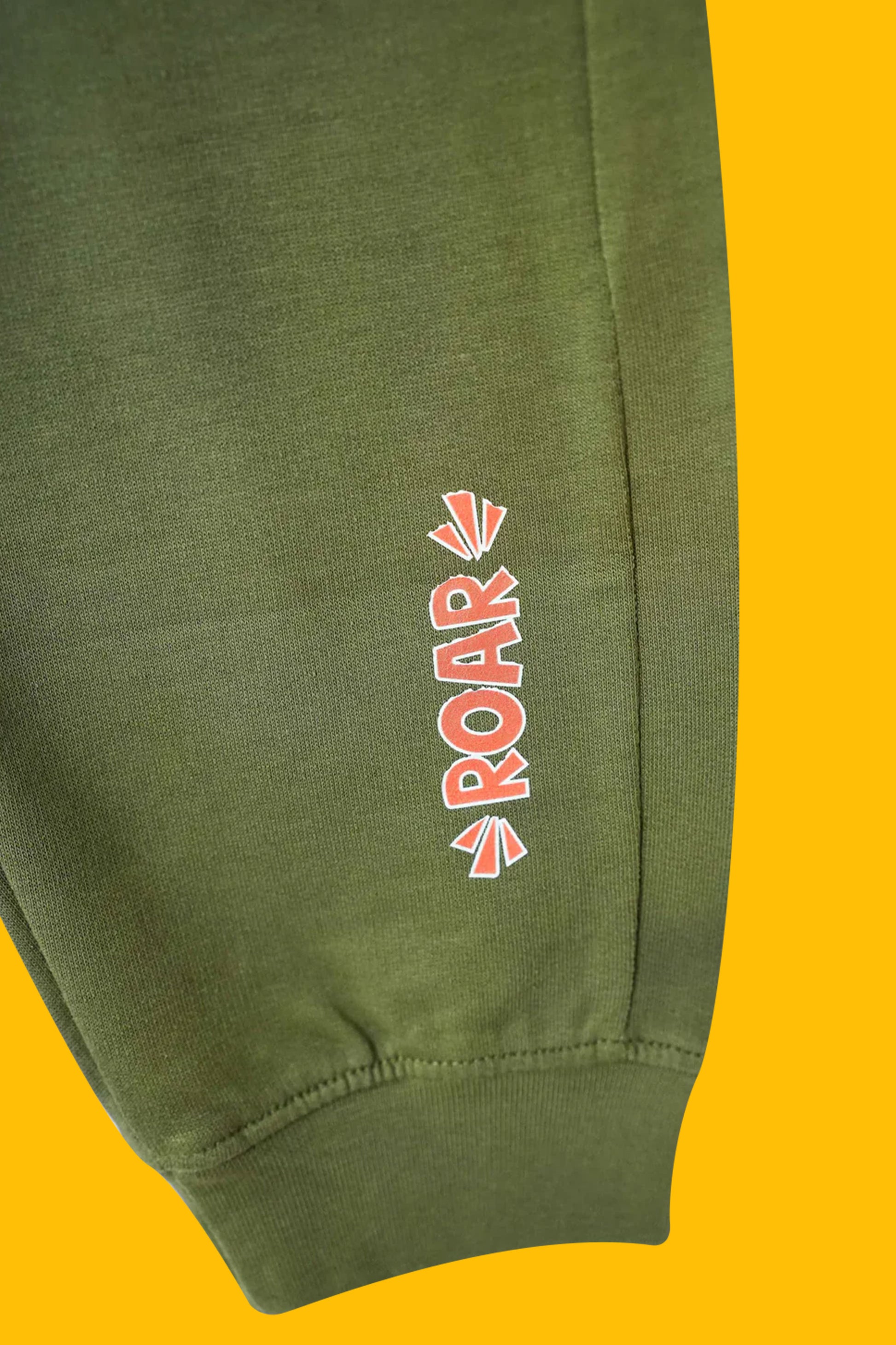 Little Boys' Terry Fleece Trousers - Deep Lichen Green