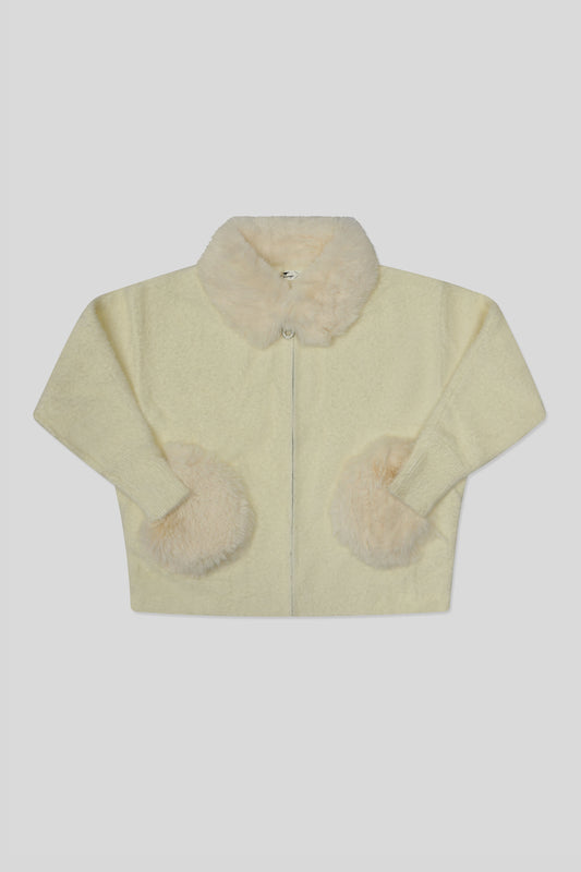 Women’s Wool Cardigan - Off White