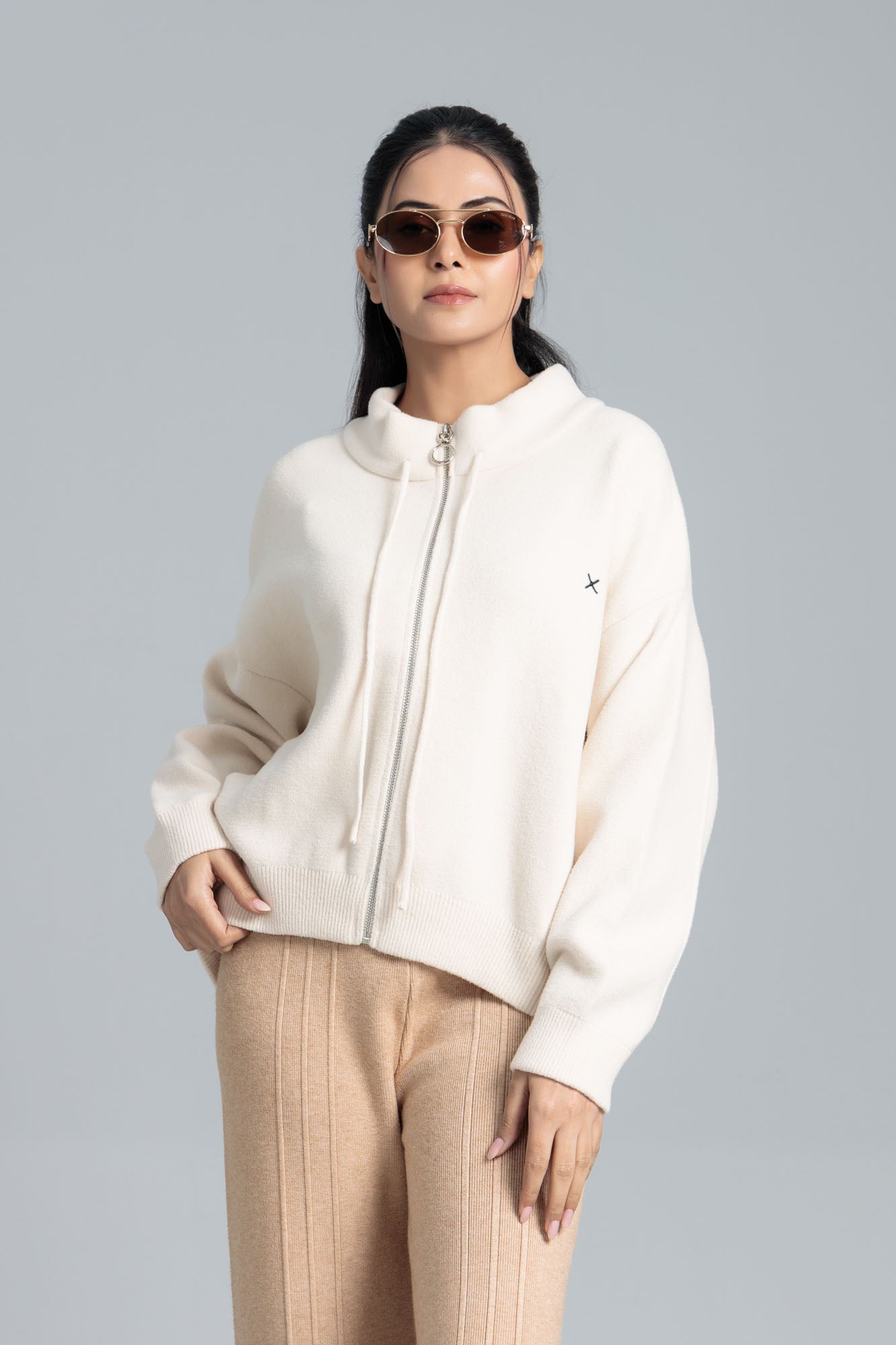 Women’s Wool Cardigan - Off White