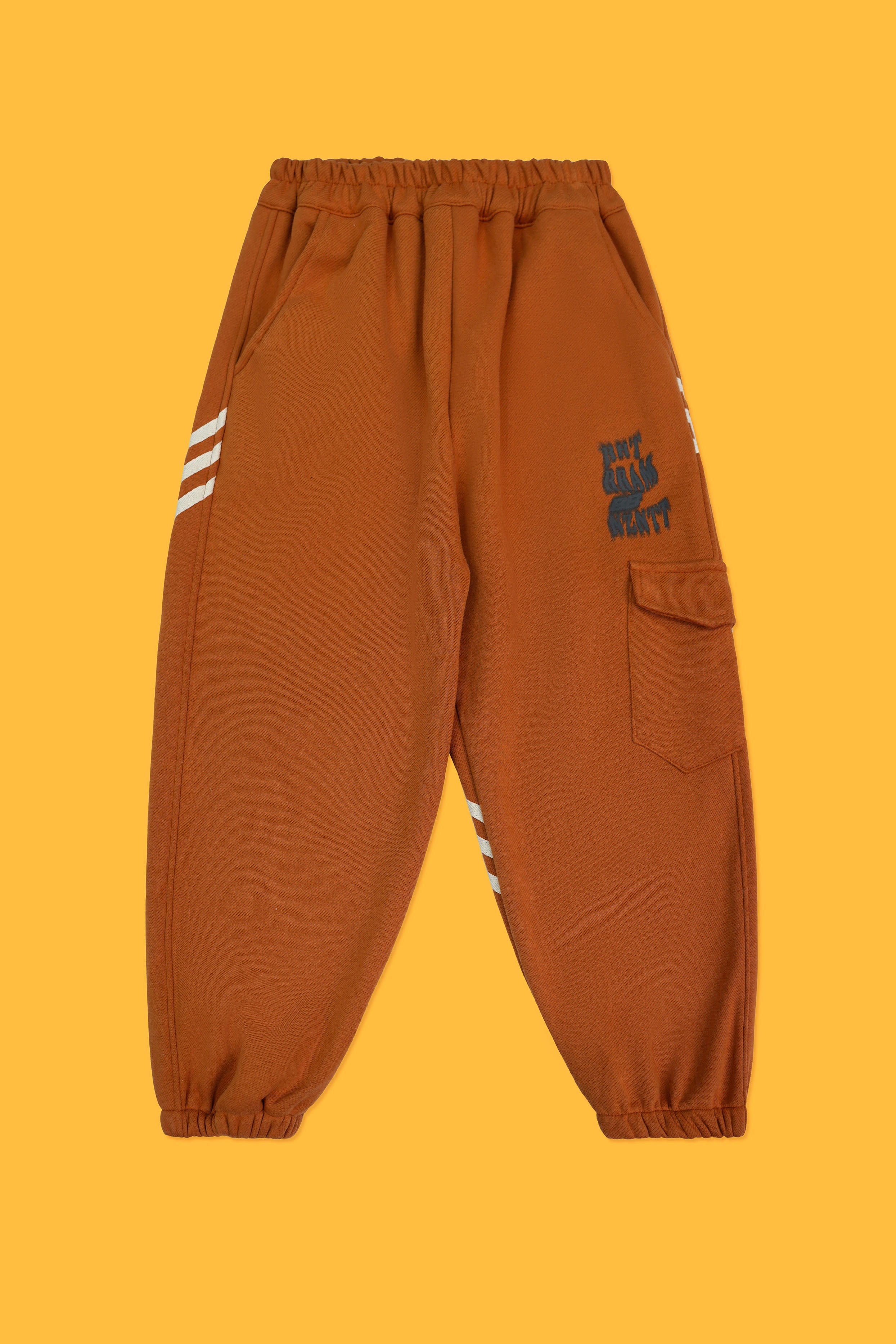 Junior Boys Two-Piece Outfit - Rust