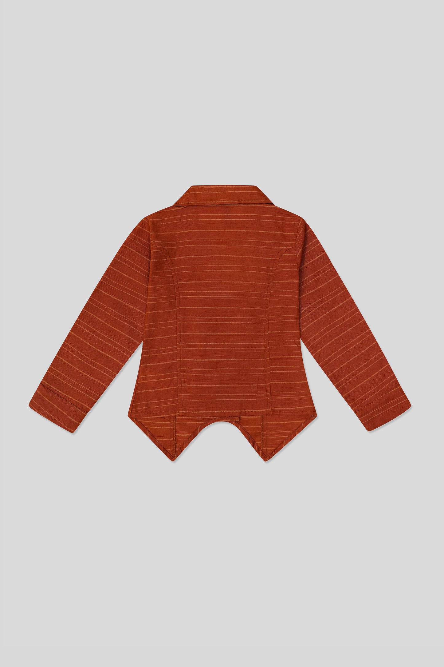 Junior Girls’ Two-Piece Cotton Set - Brown