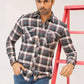 Men Casual Dress Shirt - Checkered