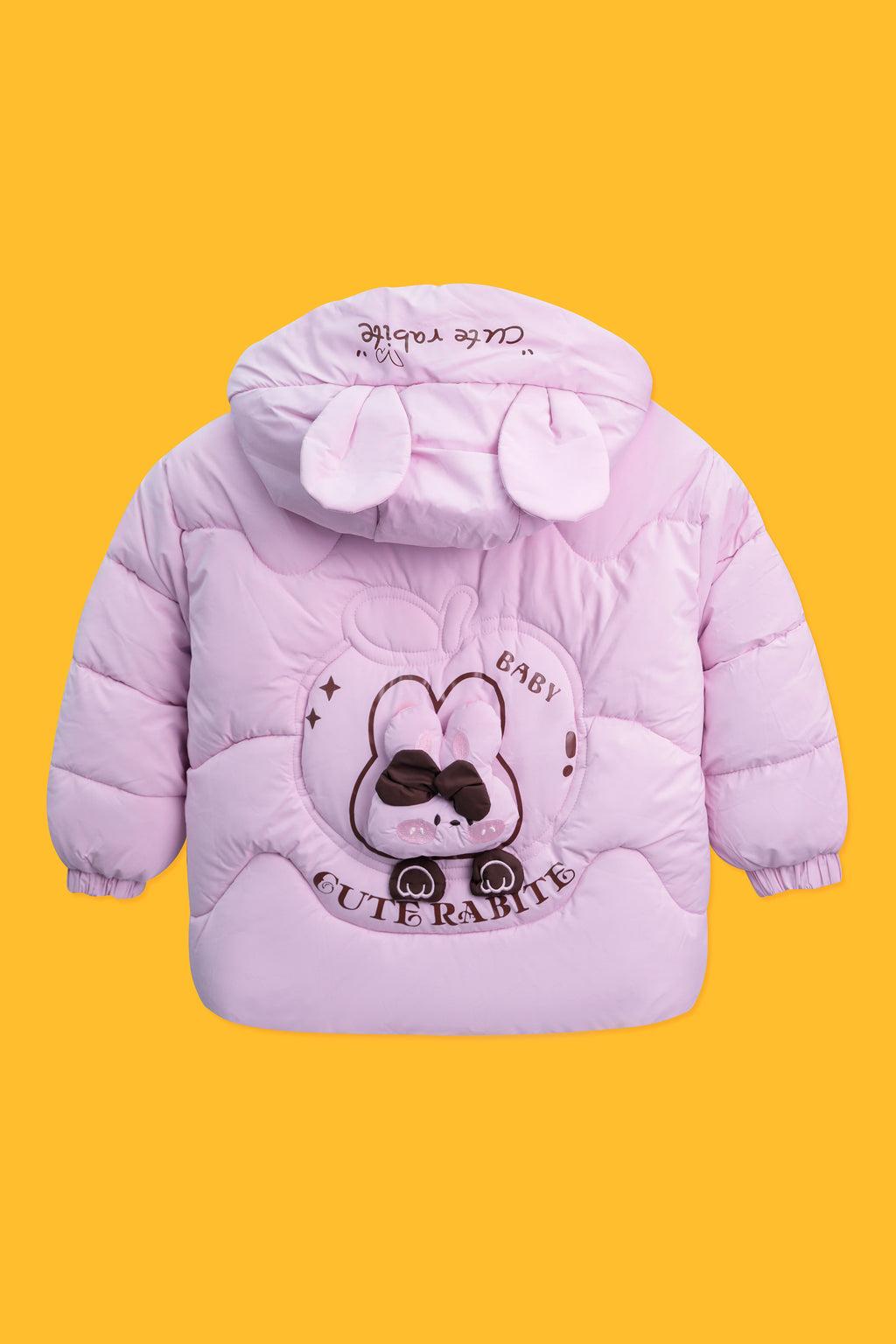 Little Girls Mid Length Parachute - Baby Pink