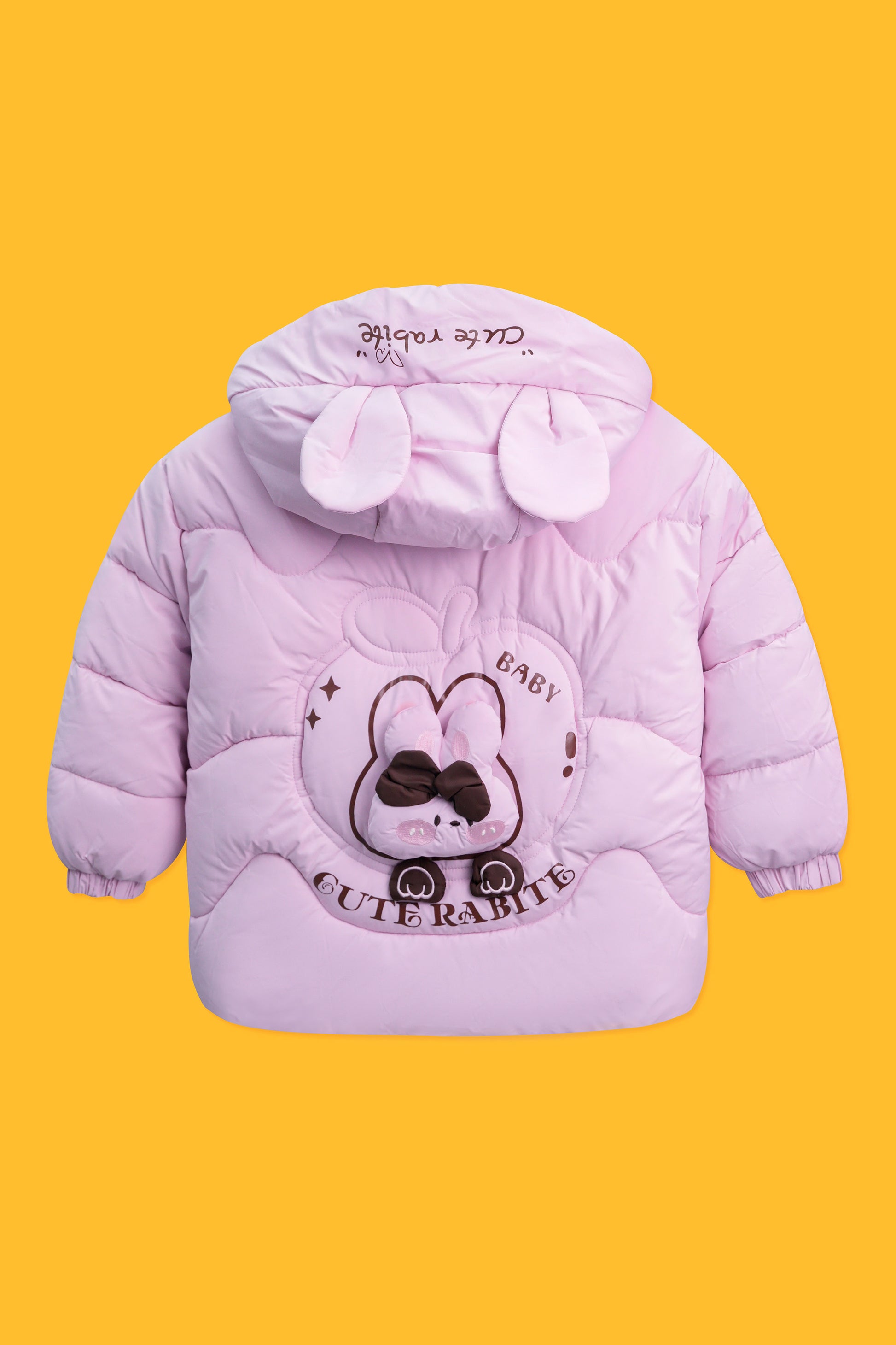 Little Girls Mid Length Parachute - Baby Pink