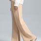 Women’s Wool Knit Trousers - Beige