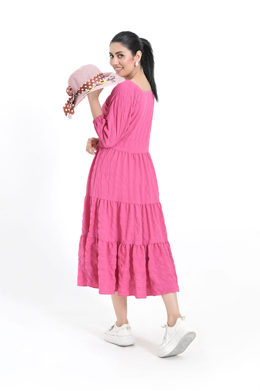 Women’s Maxi Dress - Pink