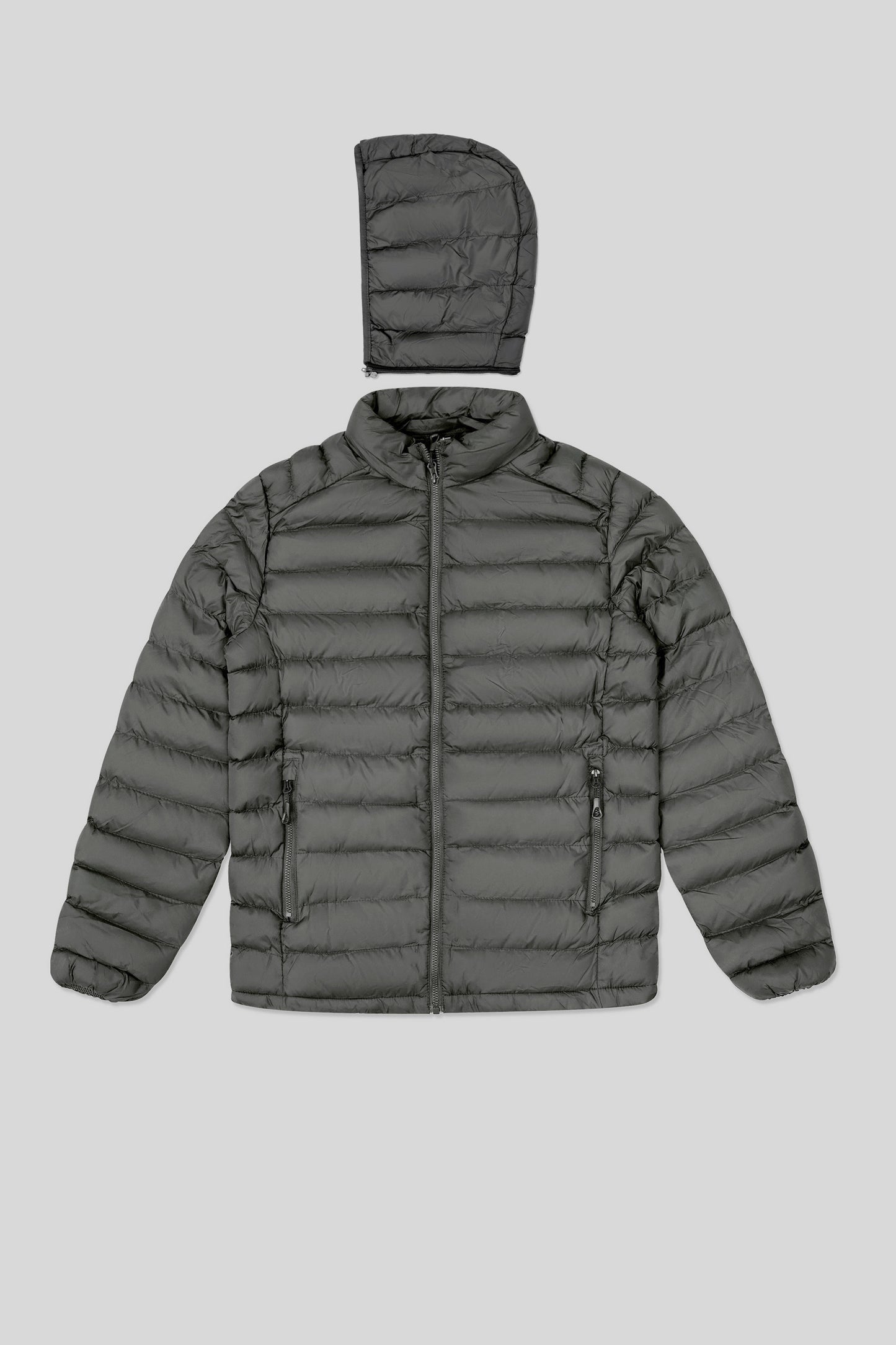 Men’s Parachute Puffer Jacket - Grey