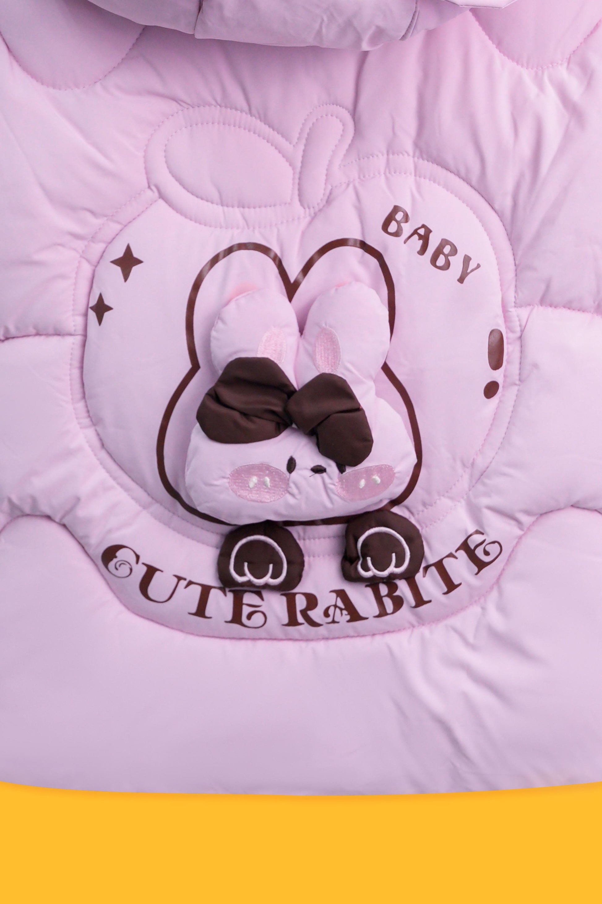 Little Girls Mid Length Parachute - Baby Pink