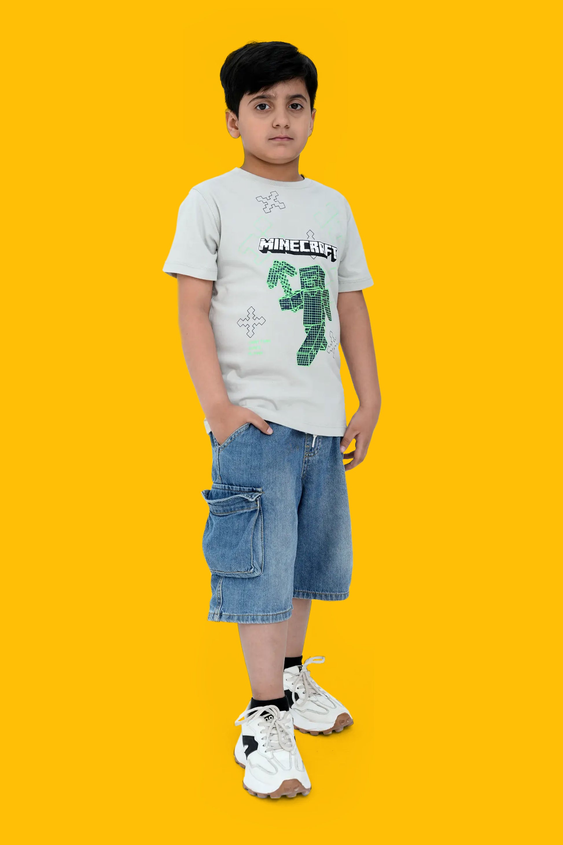 Junior Graphic T Shirts - Oyster Mushroom