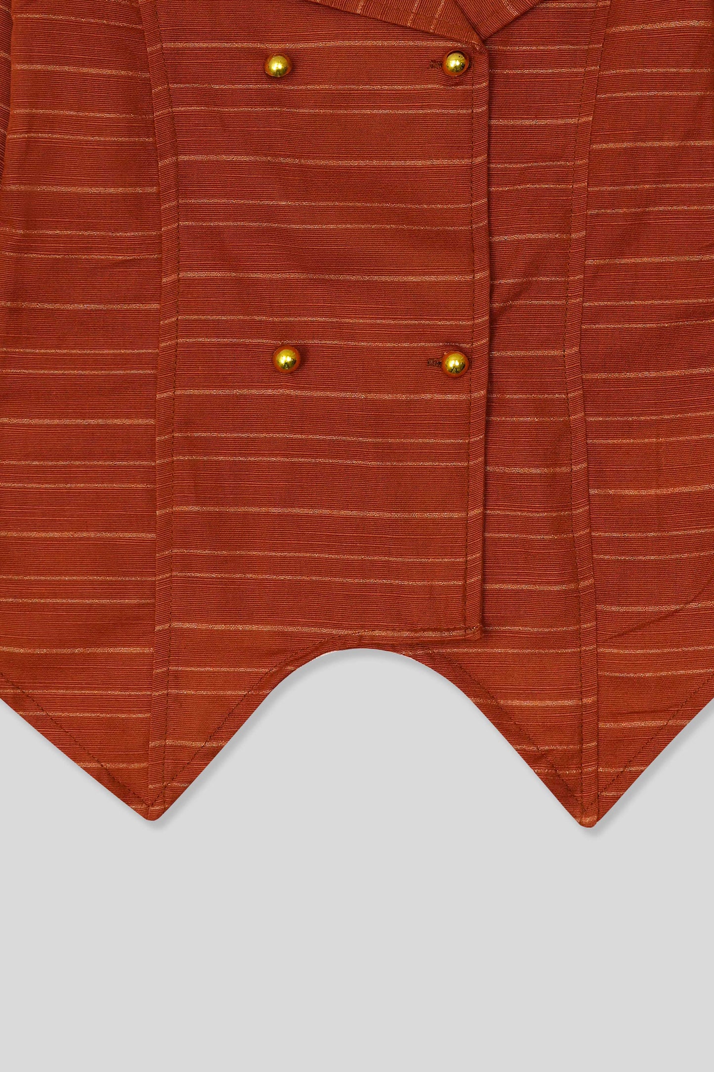 Junior Girls’ Two-Piece Cotton Set - Brown