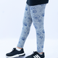 Women Printed Leggings – Grey