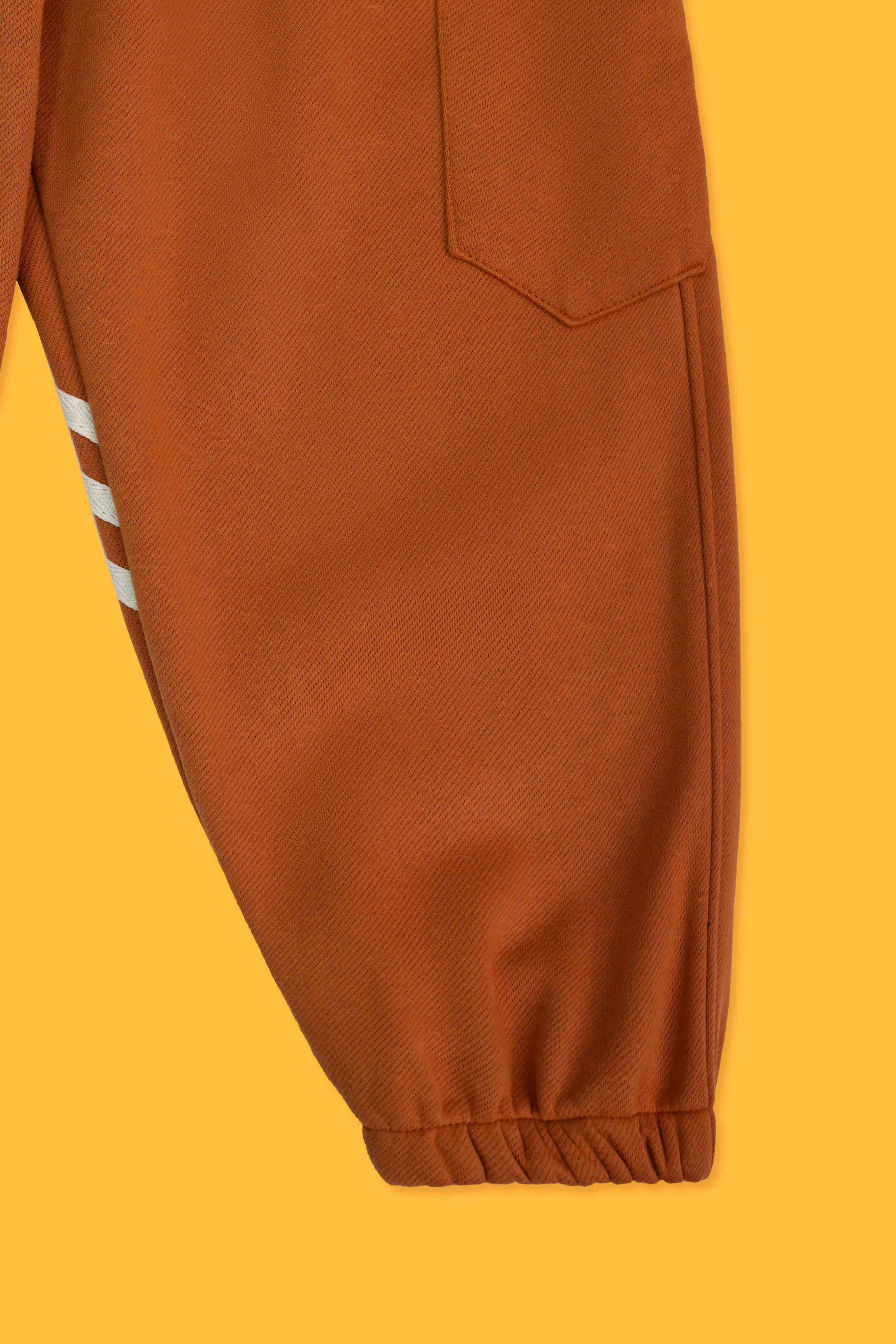 Junior Boys Two-Piece Outfit - Rust