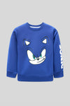 Boys Screen Print Sweatshirt – Palace Blue