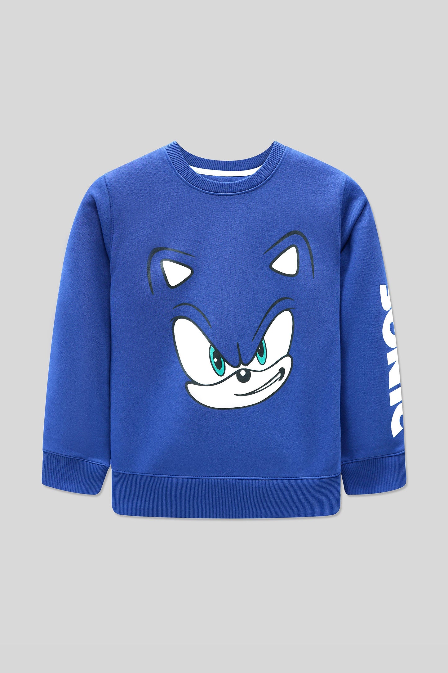 Boys Screen Print Sweatshirt – Palace Blue
