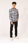 Men Casual Dress Shirt - Checkered