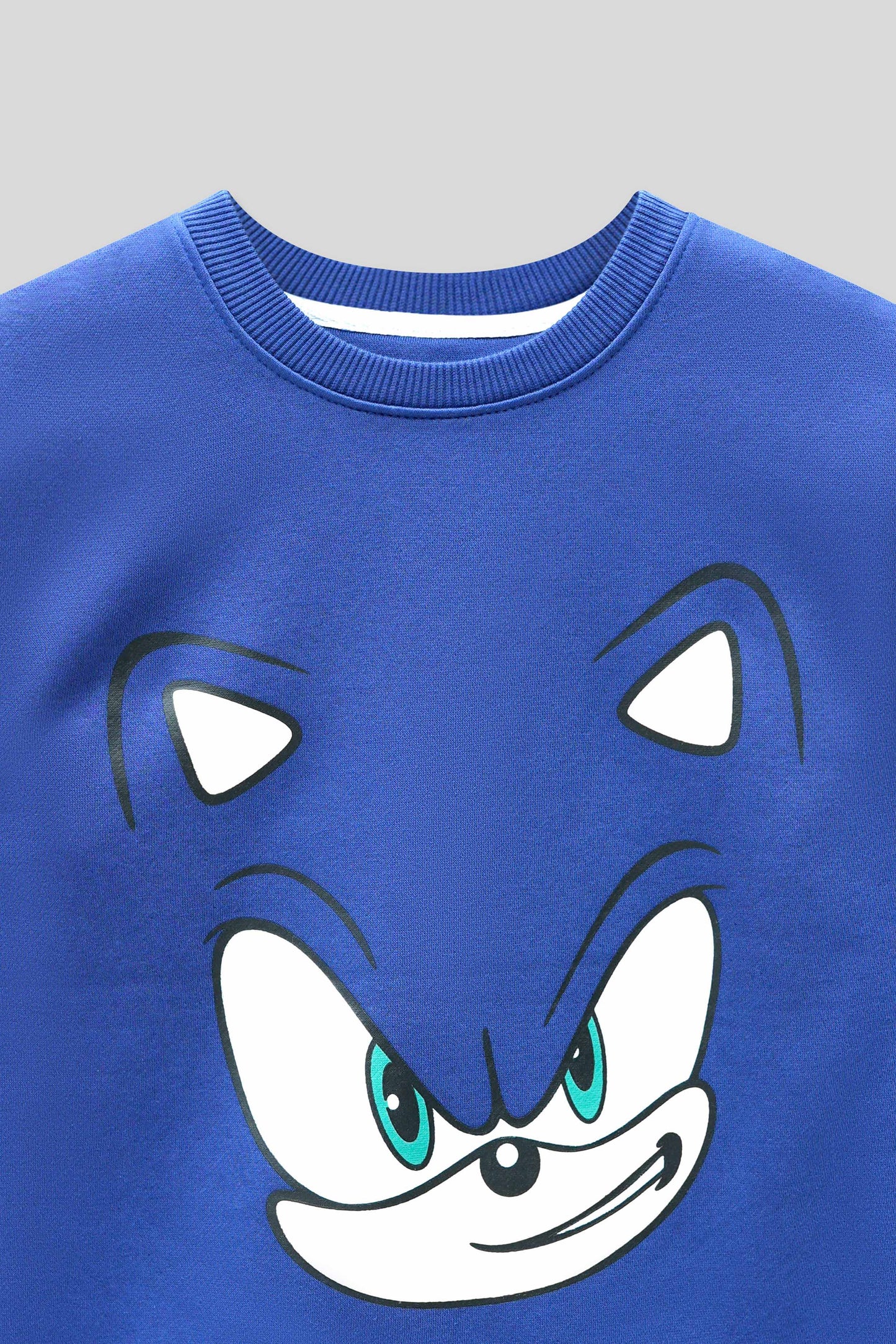 Boys Screen Print Sweatshirt – Palace Blue