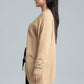 Women’s Acrylic Wool Cardigan - Wheat